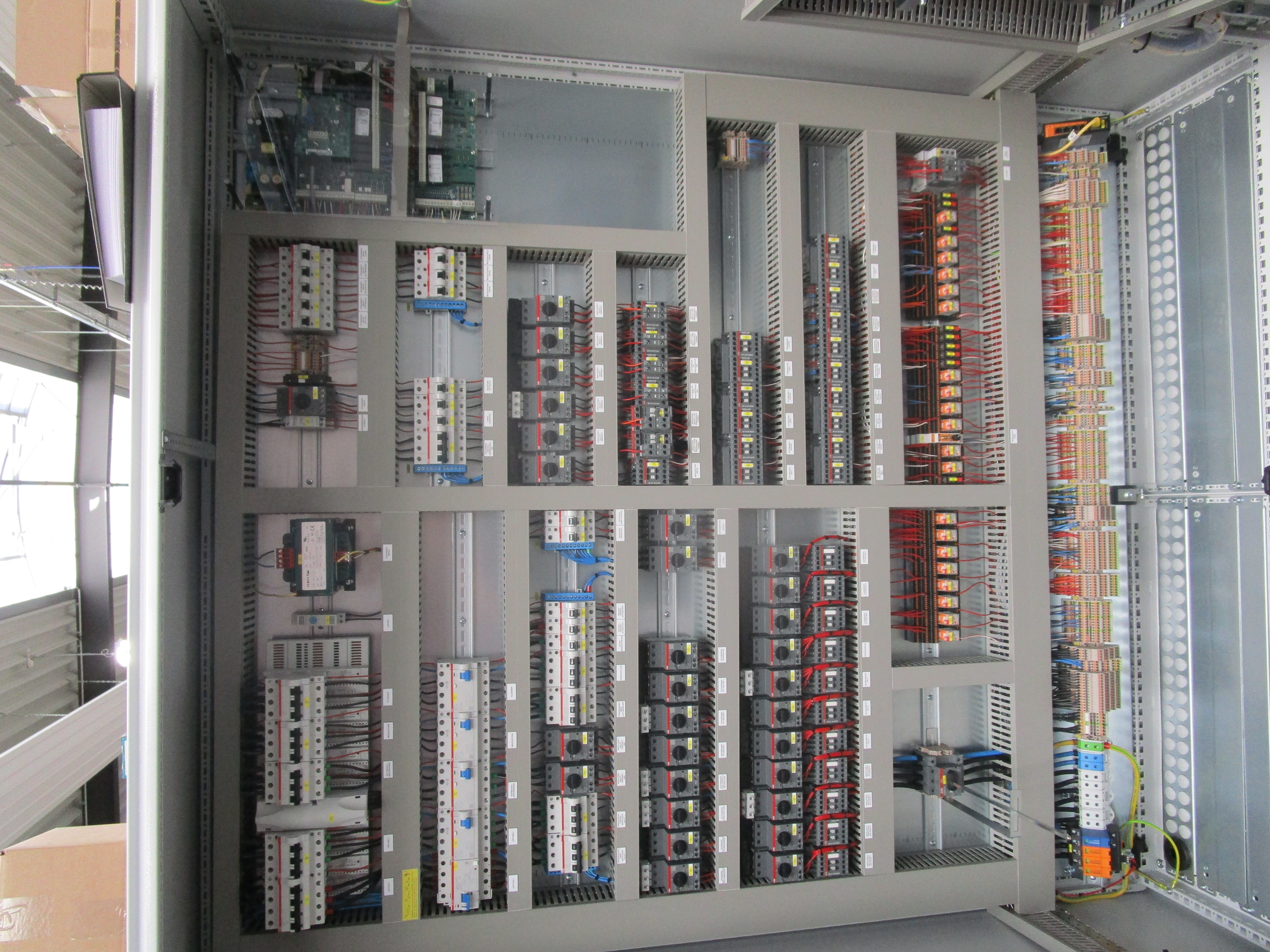 Schaltschrank Broiler BV Erkel, Endmast, VT intern
